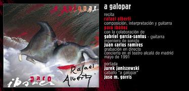 A Galopar de Paco Ibáñez y Rafael Alberti. Aflordetiempo.com. Página oficial de Paco Ibáñez