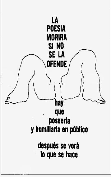 La poesía morirá si no se la ofende